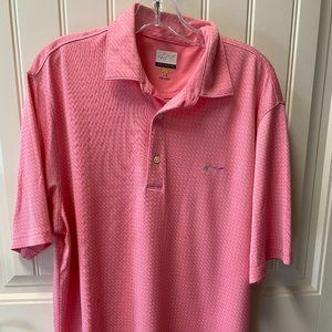 Greg Norman Pink Golf Shirt